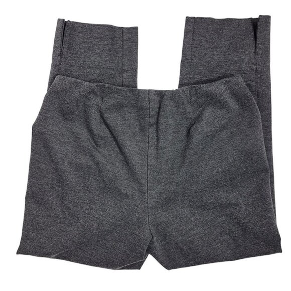 J. Jill Women's Ponte Slim Leg Charcoal Grey Stretchy Pull On Pants Size M - Picture 2 of 11